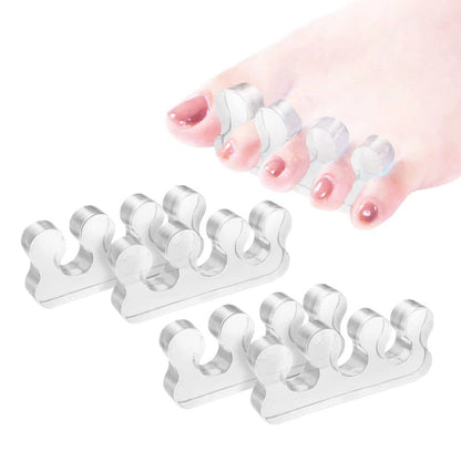 Pedicure Toe Separators for Bunion & Nail Polish Orthopedic Gel Toenail Dividers, Soft Gel Pedicure Kit Suitable for Salon Supplies, Beauty Tools for Toenail Separation