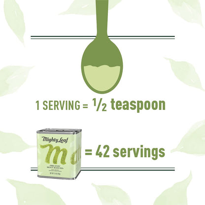 Mighty Leaf Tea Organic Matcha Green Tea, 12 Tea Bags
