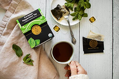 Buddha Teas Organic Lemon Balm - OU Kosher, USDA Organic, CCOF, 18 Bleach-Free Tea Bags