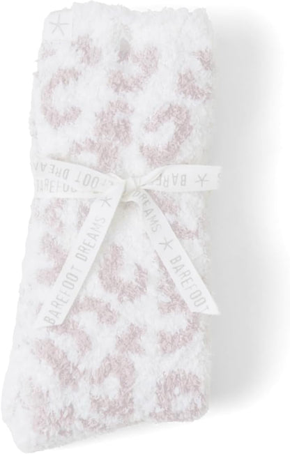 Barefoot Dreams® CozyChic® Barefoot in the Wild Fuzzy Socks for Women, Ultra Soft Plush Microfiber, Warm & Cozy