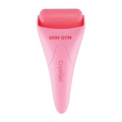 SKIN GYM IceCool Stainless Steel Ice Roller for Face | Cryo Facial Ice Roller for Puffiness & Redness Relief | Cold Face Roller to Tighten Pores & Soothe Skin