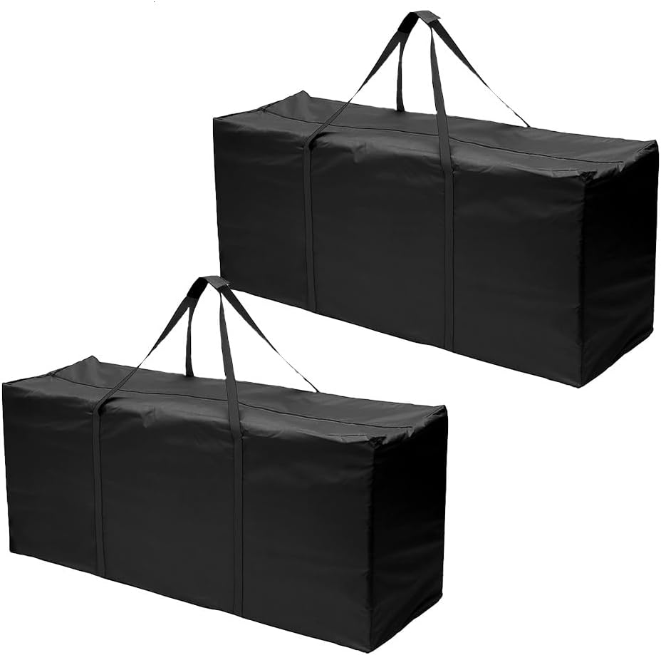 Extra Large Outdoor Cushion Storage Bags 68in Zippered Patio Storage Bag