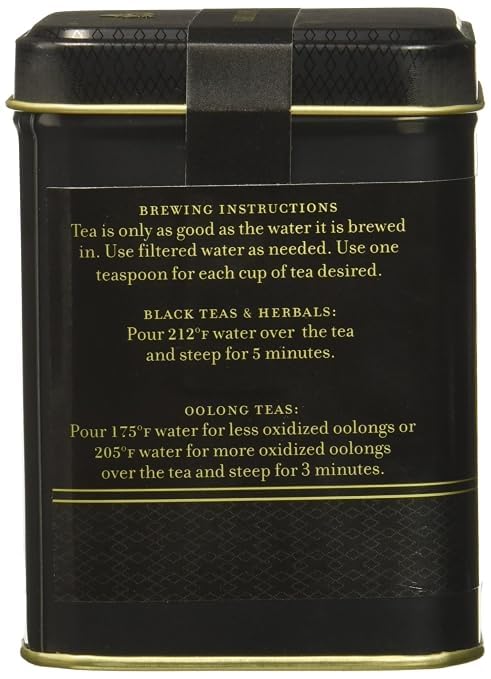 Harney & Sons Herbal Hot Cinnamon Spice Rooibos Tea Tin, 4 oz