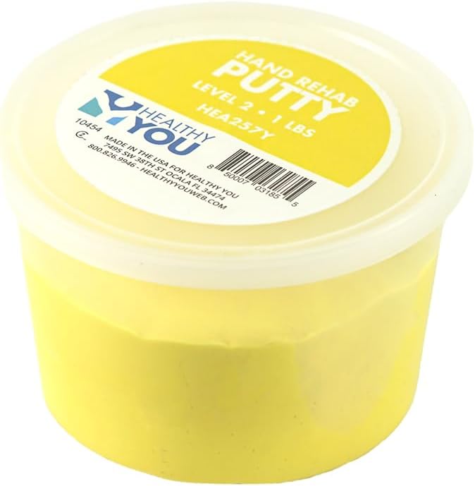 Hand Rehab Putty (1 lb Yellow)