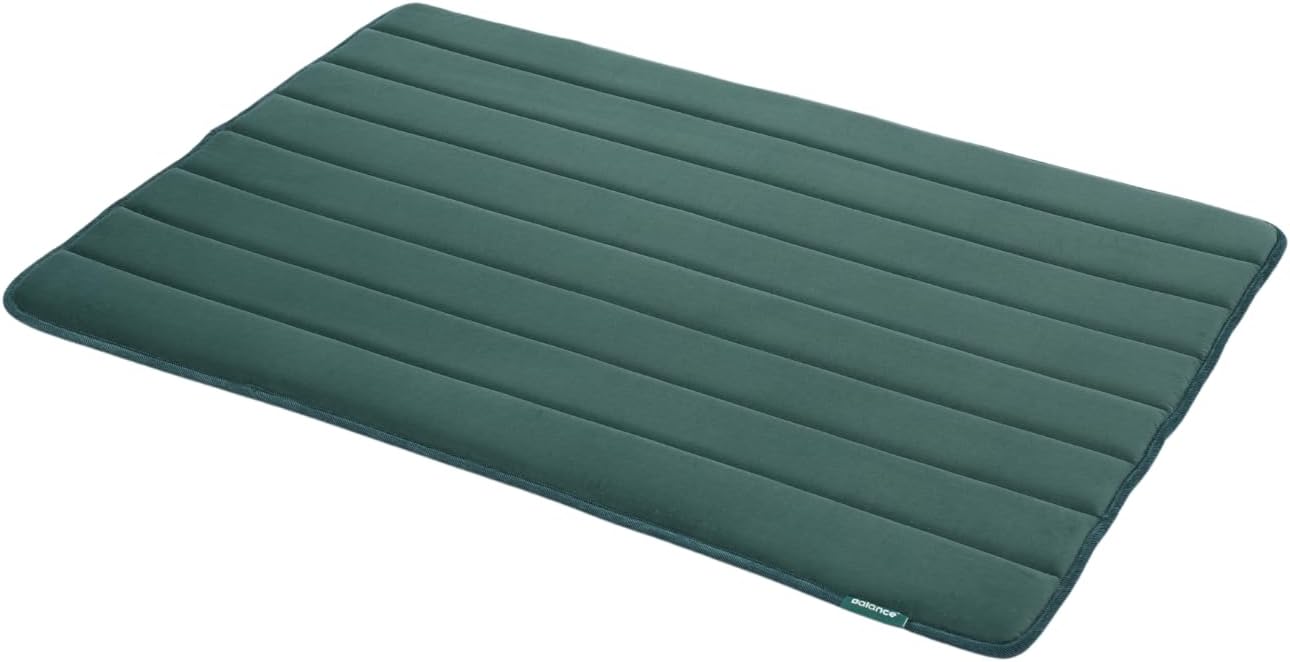 BALANCE Dog Crate Pad, Dog Foam Crate Mat Kennel Pad, Washable Water-Resistant Pet Bed Flat Dogs Cage Mat for Large Dogs