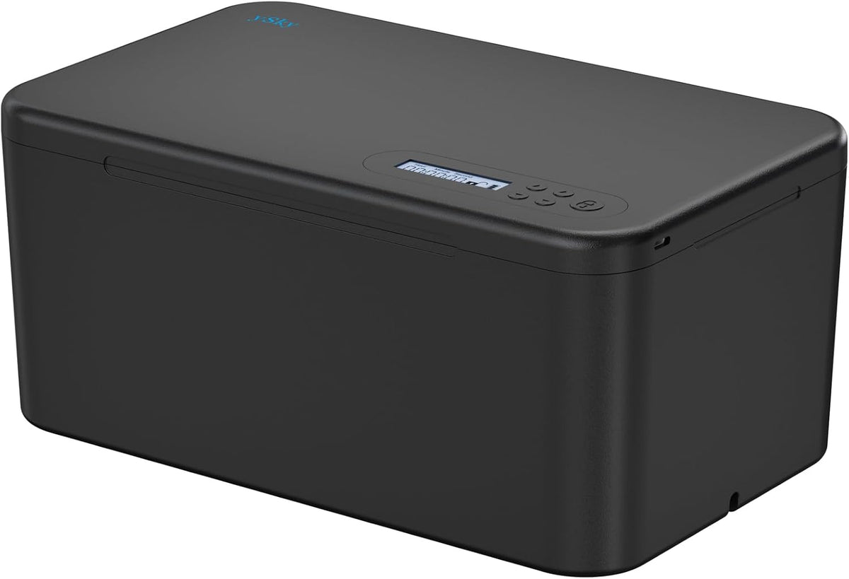 Timed Lock Box with Timer | Phone Lock Box for Self-Control, Charge While Locked | Safe cellphone storage locker Unplug from Phones,Video Games & Snacks | reduce Screen Time for Kids, Students & Adult