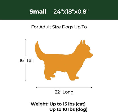 BALANCE Dog Crate Pad, Dog Foam Crate Mat Kennel Pad, Washable Water-Resistant Pet Bed Flat Dogs Cage Mat for Large Dogs