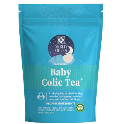 Secrets of Tea Fennel & Chamomile Herbal Tea - Caffeine-Free Organic Blend - 20 Tea Bags (Labeling May Vary)
