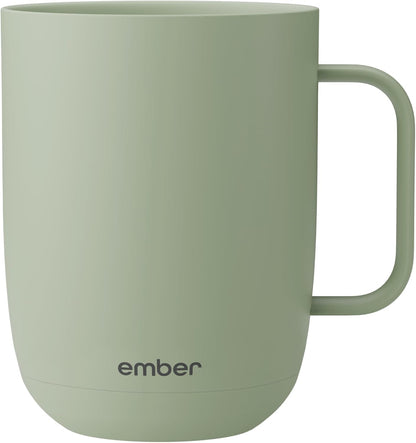 Ember Temperature Control Smart Mug 2, 14 Oz, App-Controlled Heated Coffee Mug with 80 Min Battery Life and Improved Design, Black