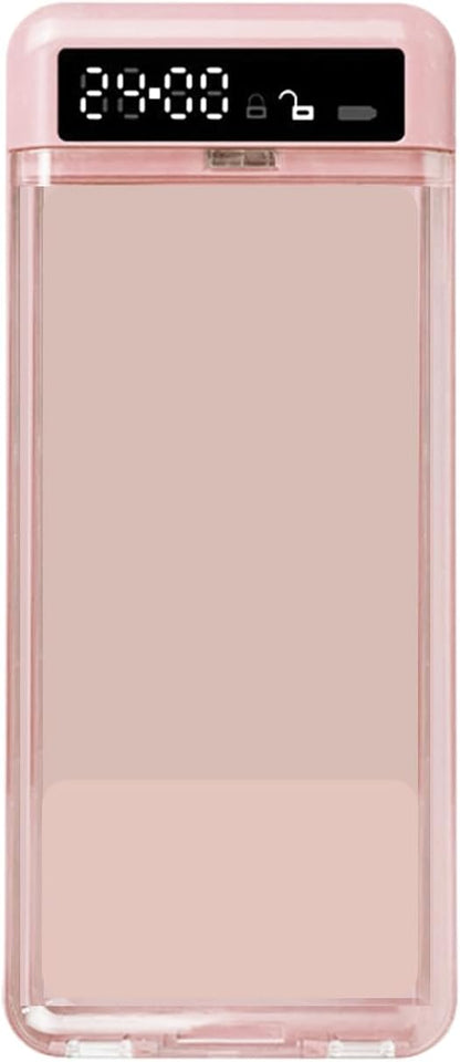 Phone Lock Box with Timer Portable Transparent Timer Lock Box