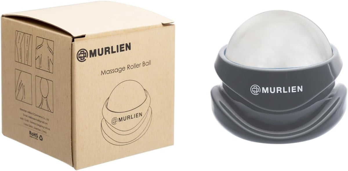 Massage Roller Ball, Tight and Sore Muscles Relief, Manual Massager, Alleviating Shoulder, Arms, Back, Legs, Calves or Muscle Tension