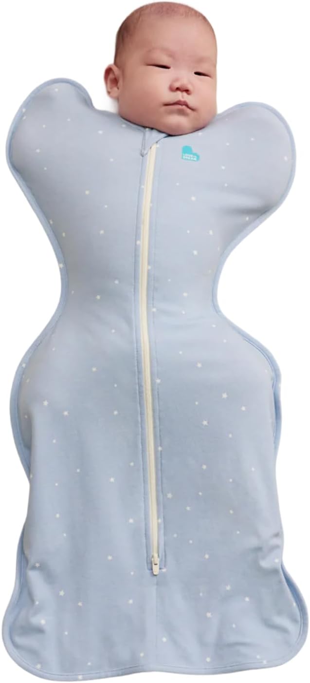 Love to Dream Swaddle UP, Baby Sleep Sack, Self-Soothing Swaddles for Newborns, Get Longer Sleep, Secure Fit Helps Calm Startle Reflex, New Born Essentials for Baby, 1.0 TOG, 13-19 lbs, Deep Olive