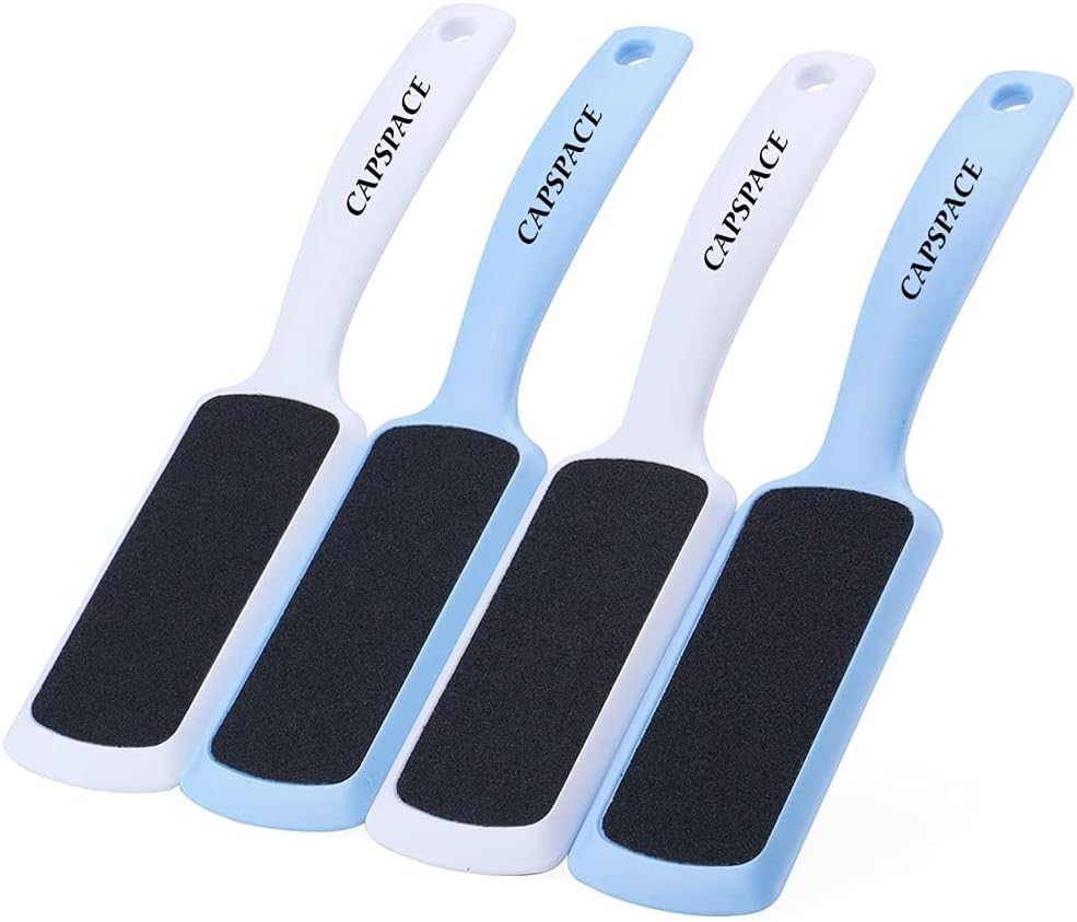 Pedicure Foot Rasp File Callus Remover, Double-Sided Colossal Foot Rasp Foot File And Callus Remover For Dead Skin (Pack of 4)