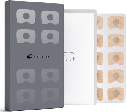 Intake Breathing Magnetic Nasal Strip Refill Tabs (30 Count) | Adhesive Tabs for Intake Reusable Band | Nasal Strips for Sleep, Snoring & Breathing | Stronger Than Traditional Strips | 30-Night Supply