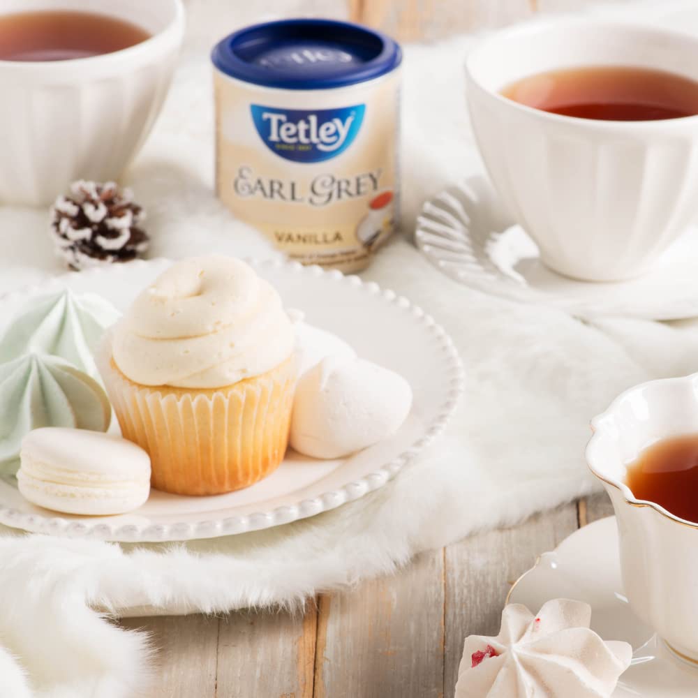 Tetley Tea Earl Grey Vanilla 24 Round Tea Bags