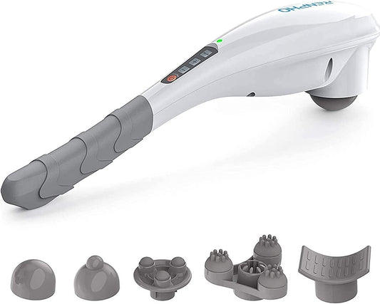 RENPHO Cordless Handheld Massager, 5 Adjustable Speeds and Massage Modes