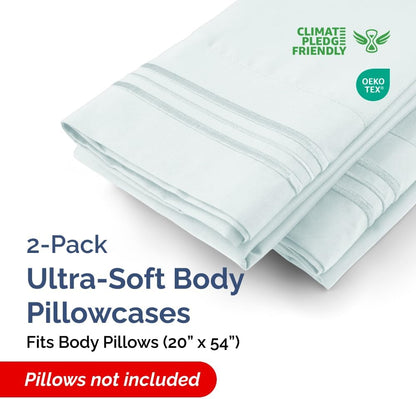 Standard Pillow Cases Set of 10 - Ultra Soft Hotel Quality Pillowcase Covers - Comfy, Cozy & Wrinkle Free - Shrink, Stain and Fade Resistant - Machine Washable Pillow Protectors - 10 Pcs Set - White - Colors A
