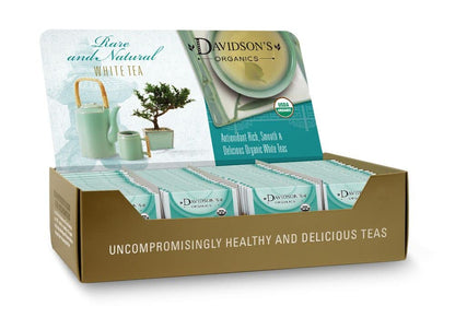 Davidson's Organics, White Peach, 100-count Individually Wrapped Tea Bags