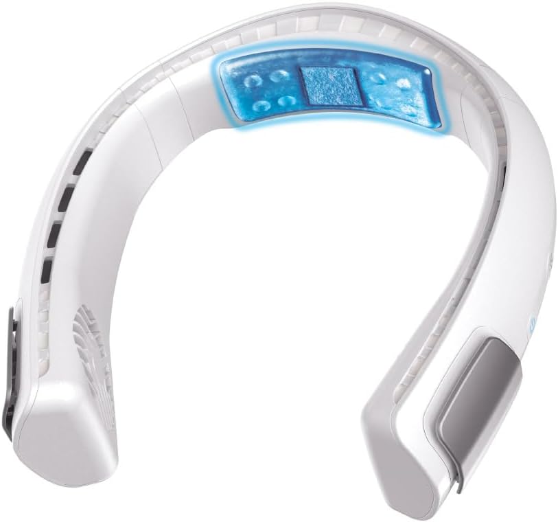 Arctic Air Freedom Touch Neck Fan, Blows Cold Air, Rechargeable, 3 Speed