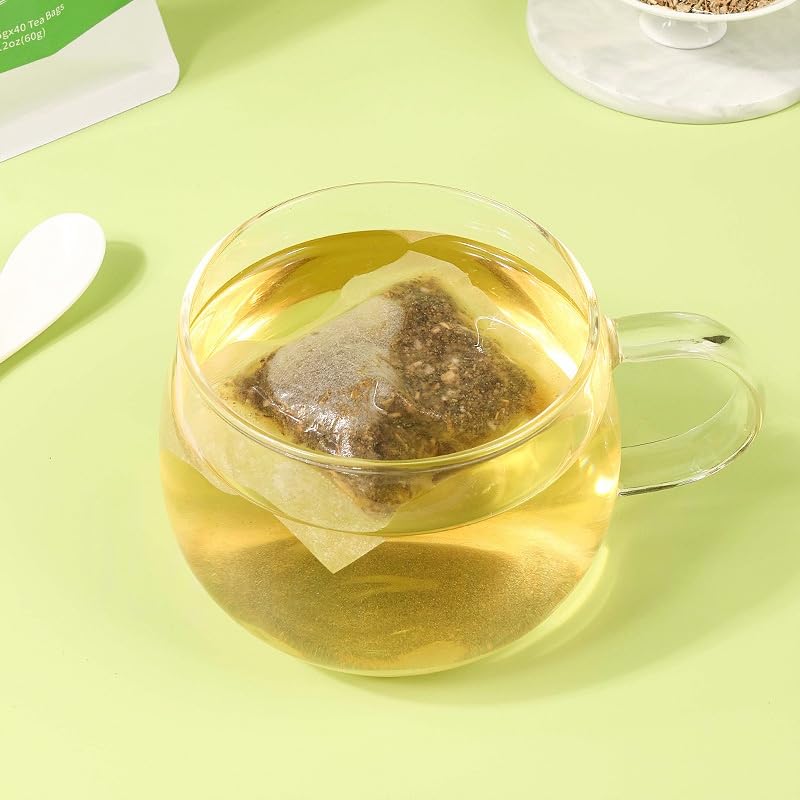 Kuting Premium Dandelion Leaf and Root Tea Bags, 100% Natural Dandelion Tea, Sugar Free, Gluten Free, Soy Free, Non-GMO, 50 Count Round Eco-Conscious Teabags