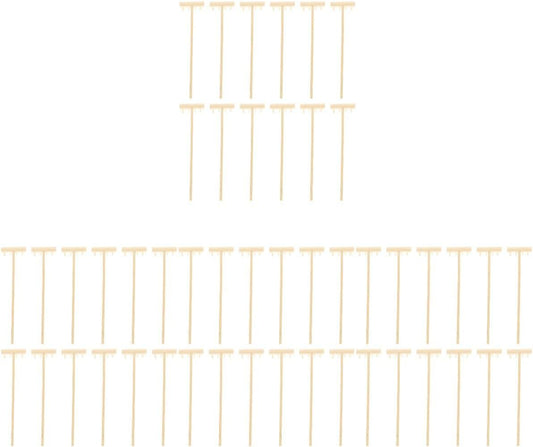 YARNOW 48 Pcs Mini Zen Mini Zen Garden Rake Sand Tray Rake Sandbox Sand Rakes Bamboo