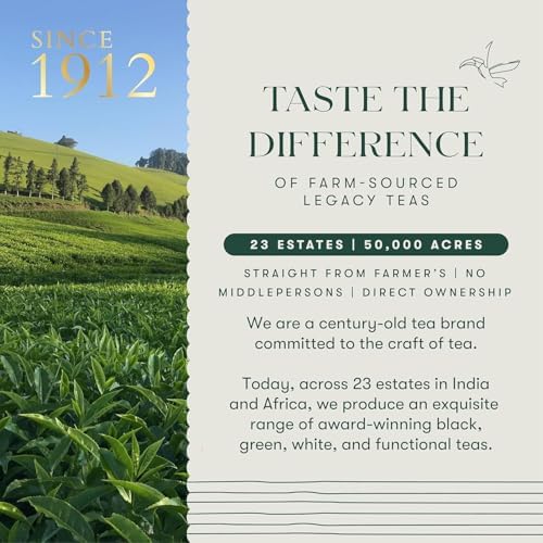Luxmi Estates Purely Peppermint Tea Bags (50 count) | USDA Certified Organic Caffeine Free Herbal Tea | Mint Tea Best for Night Time