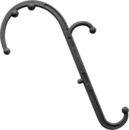 LiBa Back Massager Trigger Point Cane, Deep Tissue Back Neck Massager Black