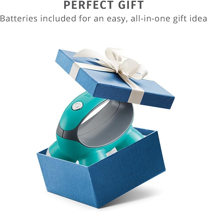 HoMedics, Quatro Mini Hand-Held Massager with Hand Grip, Battery Operated Vibration Massage, 4 Massage Nodes, Powered by 2 AAA Batteries (Included), Assorted Colors