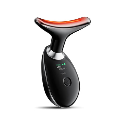 Neck Face Massager, Face Sculpting Tool, 3 Modes and Vibration for Facial Massager for Double - Chin Wrinkle,Daily Home Use, White