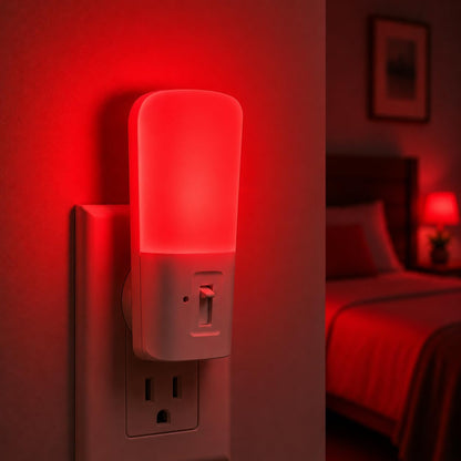 L LOHAS LED Amber Night Light, Dimmable Plug in Yellow Night Light with Dusk to Dawn Sensor, Kids Night Lights for Bedroom, 5-80LM Suit for Nursery, Hallway, Stairway,Bedroom, Bathroom, 2Pack