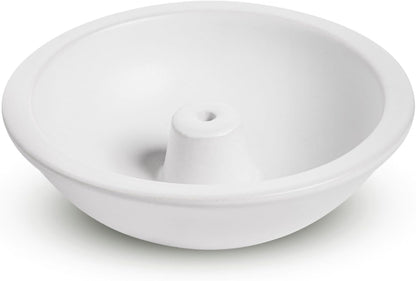 Murphy's Naturals Stoneware Incense Stick Holder, Cloud White, 4.5" | 4.5" ceramic incense ash catcher for outdoor use; fits Murphy's Naturals incense sticks (sold separately)