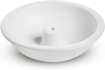 Murphy's Naturals Stoneware Incense Stick Holder, Cloud White, 4.5"