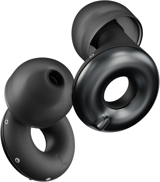 Loop Switch 2 Adjustable Ear Plugs - 3 Noise Relief Modes for Ultimate Control | Flexible Earplugs for Focus, Travel, Socializing, Festivals & More | 20-26 dB (SNR) Reduction