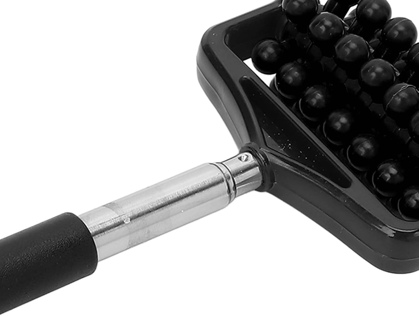 Ymiko Massage Stick for Men and Women – Telescopic Granular Body Roller for Neck, Back, Legs – Portable Home Muscle Relief Tool (Black)