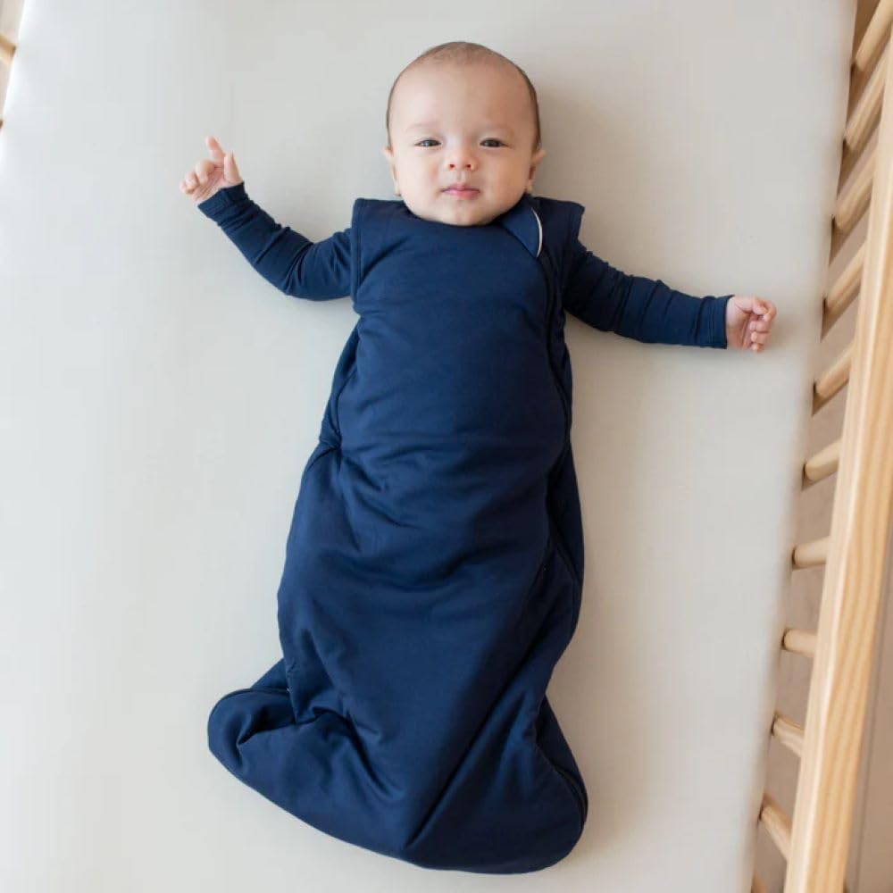 KYTE BABY Sleep Bag 1.0 TOG, Rayon Made From Bamboo Wearable Blanket, Dual Zipper For Infants And Toddlers Nursery Essentials
