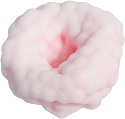 Stress Ball Stress Relief Toys Decompress Venting Vacuum Compression Ball Soft Stretchy Slow Rise for Office Home Daily Relax