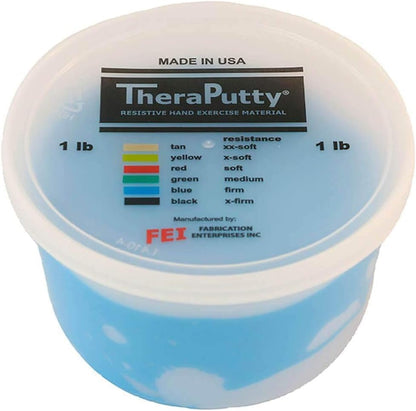 CanDo TheraPutty Standard Hand Exercise Putty for Rehabilitation, Exercises, Hand Therapy, Occupational Therapy, Hand Strengthening, Improve Motor Skills, Stress Relief