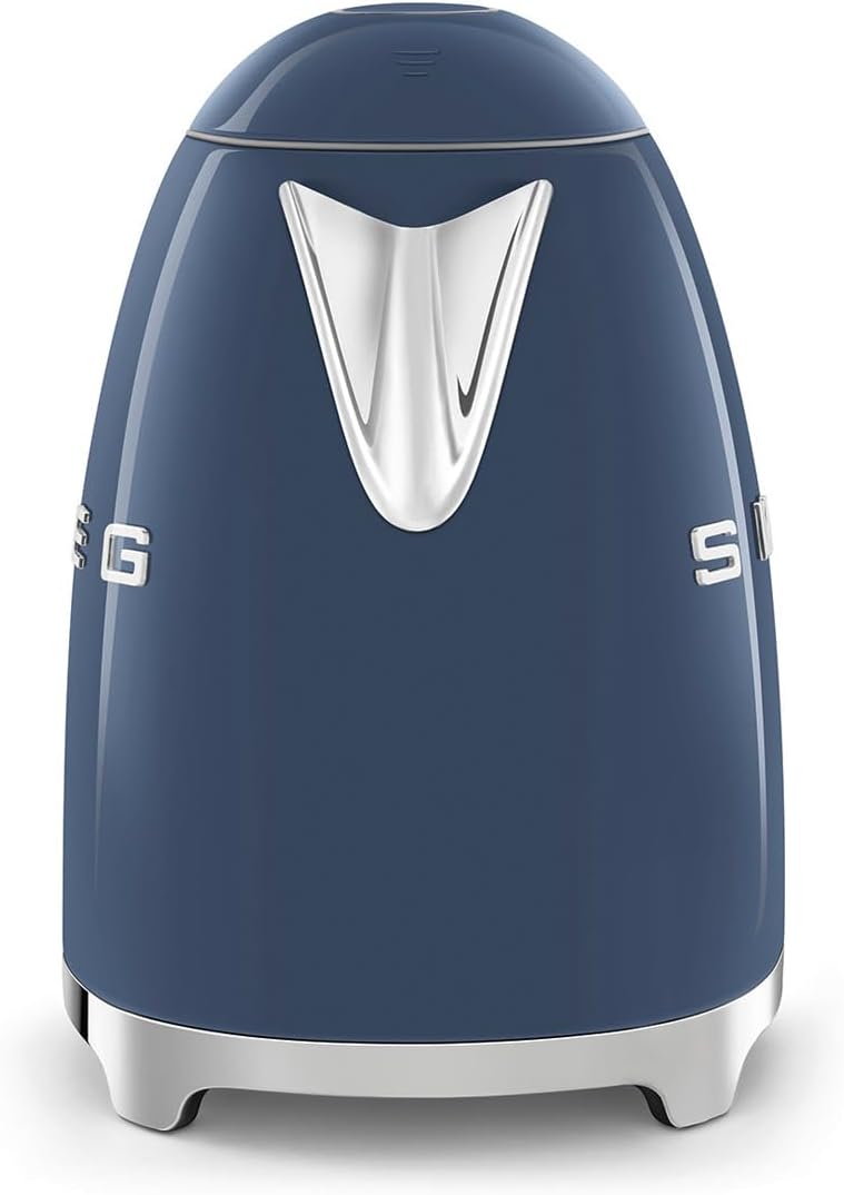 SMEG KLF03 Electric Kettle 1.7L (7 Cup), Retro Hot Water Boiler for Tea & Coffee, Fast Boiling, Auto Shut-Off, Soft Open Lid, 360° Swivel Base Countertop Kettle – Matte Champagne