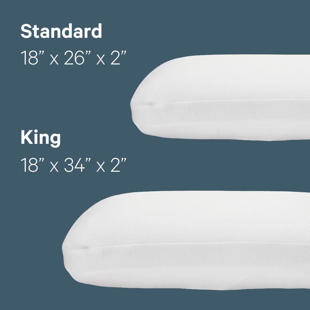 Casper Sleep Essential Cooling Foam Pillow – Standard Bed Pillow