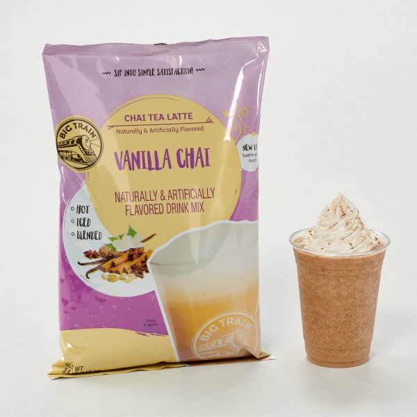 Big Train Spiced Chai Tea Latte Beverage Mix, 1.9 lb (Pack of 1) - Colors B