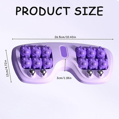 Large Magnetic Foot Massager Roller for Plantar Fasciitis Relief, Deep Tissue Foot Roller for Arch, Heel & Foot Pain, Stimulates Circulation for Tired Feet, Home & Office Use