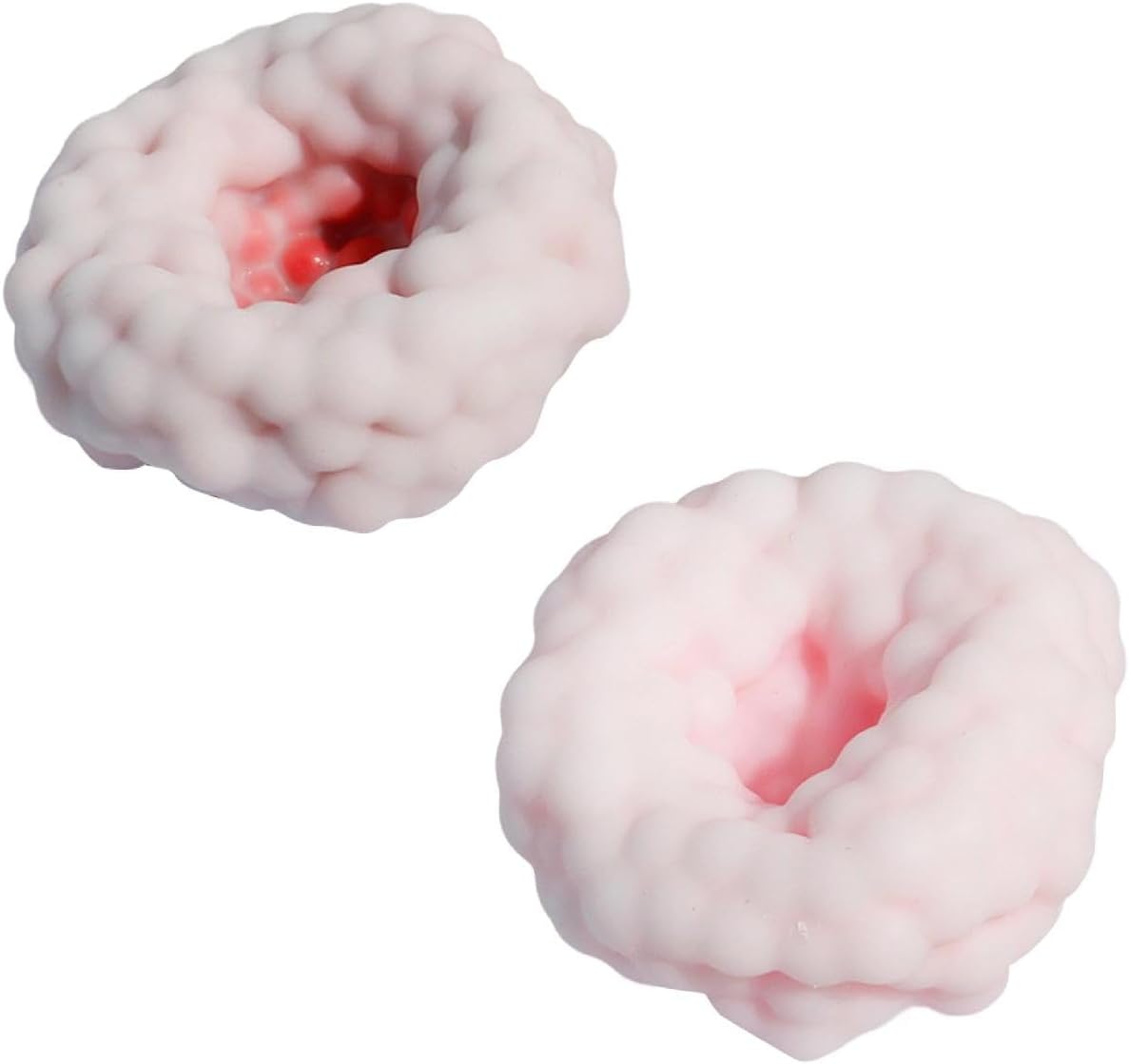 Stress Ball Stress Relief Toys Decompress Venting Vacuum Compression Ball Soft Stretchy Slow Rise for Office Home Daily Relax