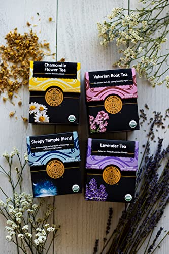 Buddha Teas Organic Valerian Root Tea - Herbal Tea, Caffeine Free