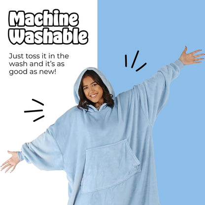 THE COMFY Dream | From Shark Tank | Patented | No Sherpa | Light Wearable Blanket Hoodie | Gift for Women & Men | One Size
