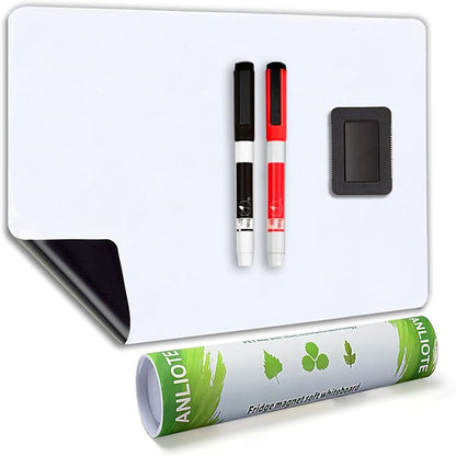 Magnetic Dry Erase Board Fridge Whiteboard Sheet 20"x13"