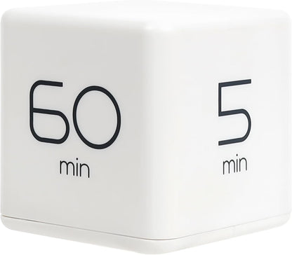 mooas Cube Timer, Flip, Block, Productivity, Time Management (Mint)