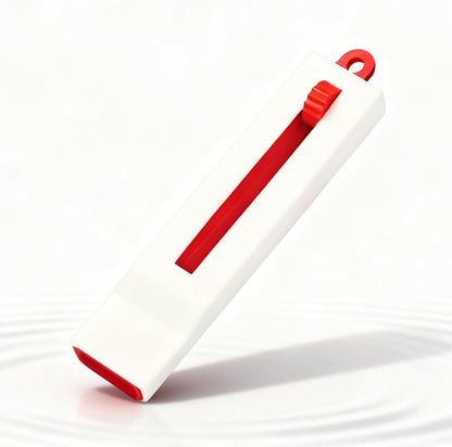 Varihum&Innvox Vocal Trainer Better Voice Vocal Trainer for Singing Voice Adjustable Resistance Breathing Training Whistle for Speech Warm-Up (Red)