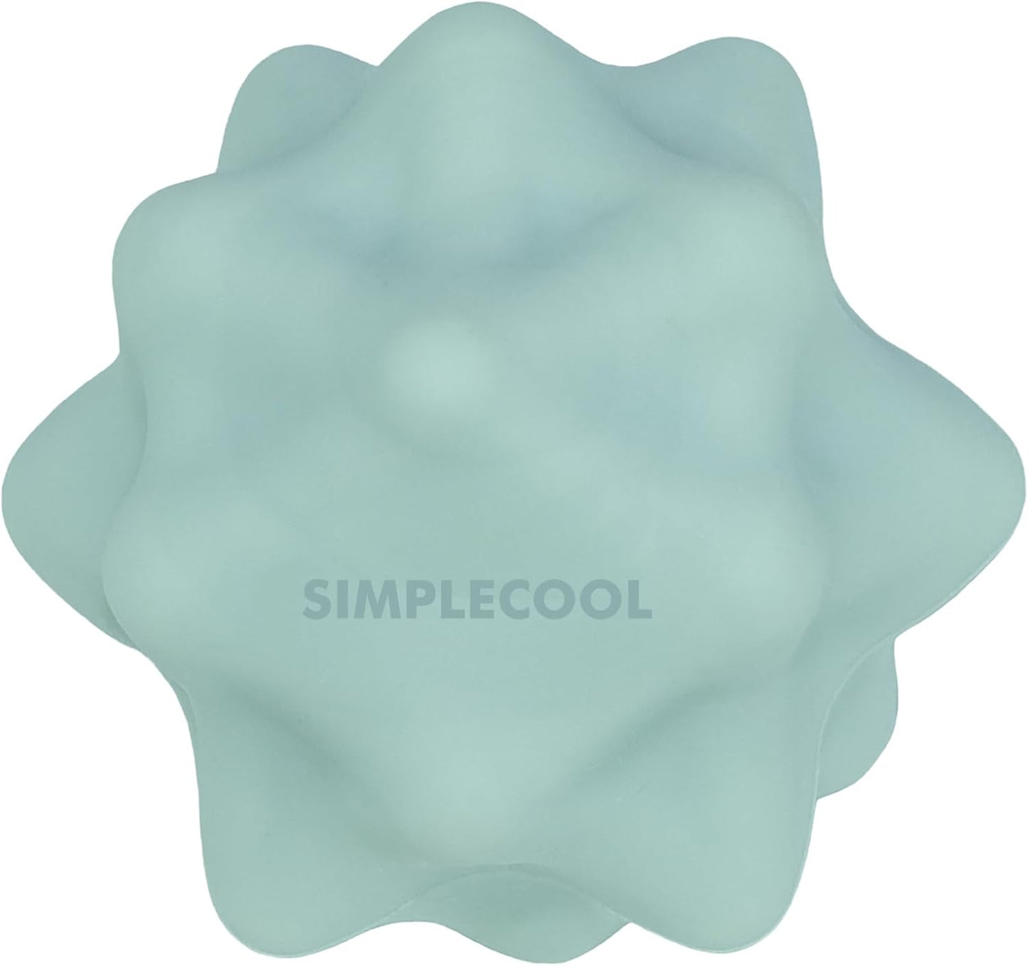 Small Spiky Massage Ball Trigger Point Massage Tool. Solid Bumpy Massager Balls for Deep Tissue Myofascial Release Hand Foot Plantar Fasciitis Pain Relief Knots Acupoint Yoga Fitness. 2.2×2.1in (Blue)