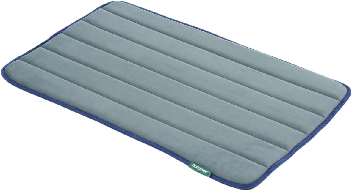 BALANCE Dog Crate Pad, Dog Foam Crate Mat Kennel Pad, Washable Water-Resistant Pet Bed Flat Dogs Cage Mat for Large Dogs