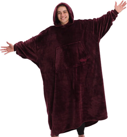 THE COMFY Dream | From Shark Tank | Patented | No Sherpa | Light Wearable Blanket Hoodie | Gift for Women & Men | One Size